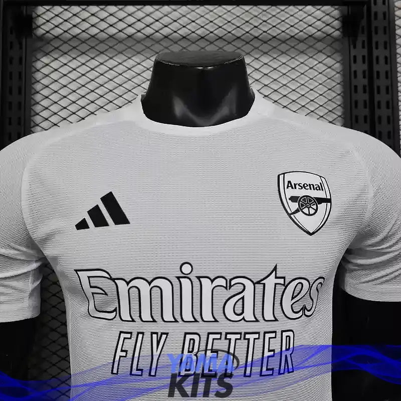 MAILLOT ARSENAL CONCEPT "Blanc" 2025/2026 Version Player YamaKits Foot