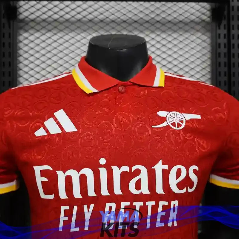 MAILLOT ARSENAL CONCEPT "Rouge" 2025/2026 Version Player YamaKits Foot