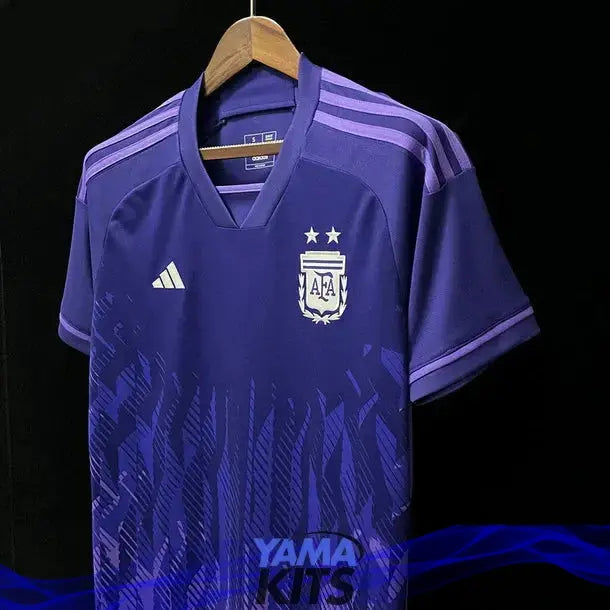Maillot Argentine extérieur "Violet" 2022/2023 YamaKits Foot