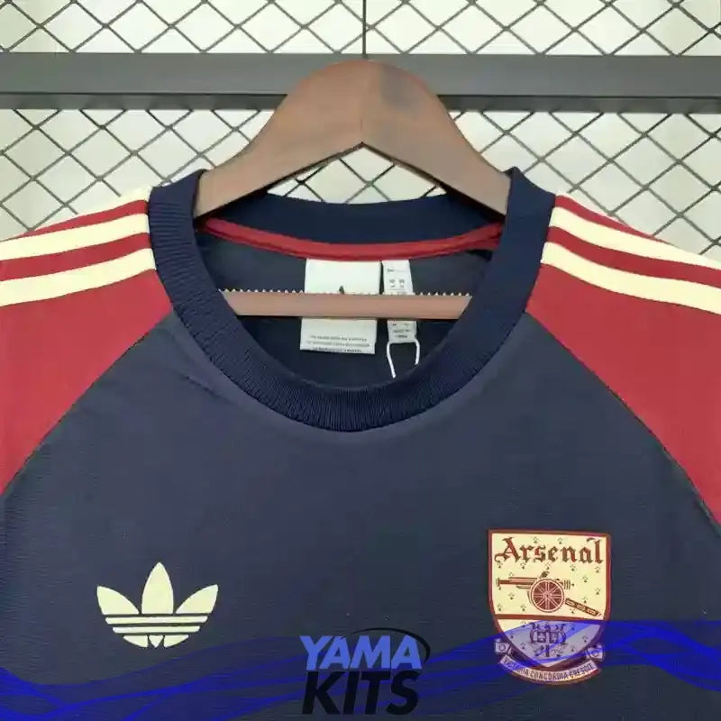 Maillot Arsenal 3-bandes 2025/2026 YamaKits Foot