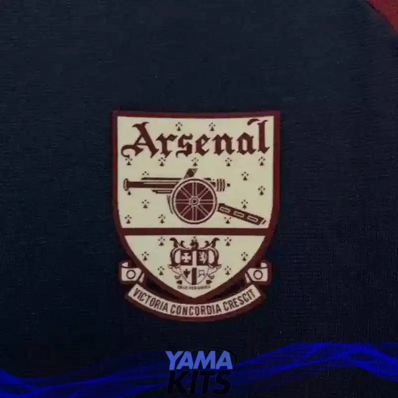 Maillot Arsenal 3-bandes 2025/2026 YamaKits Foot