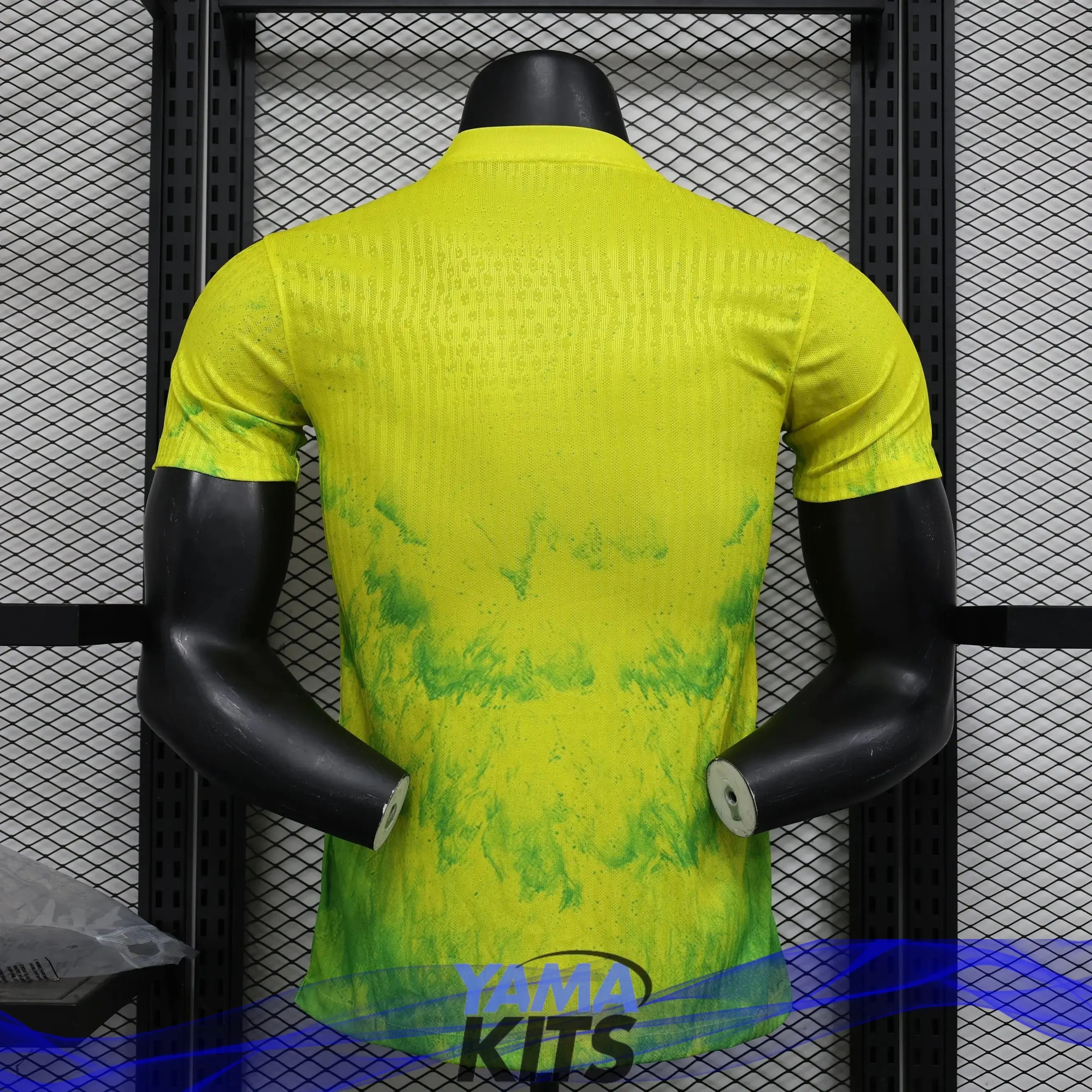 MAILLOT BRÉSIL CONCEPT "jaune,vert" 2024/2025 YamaKits Foot
