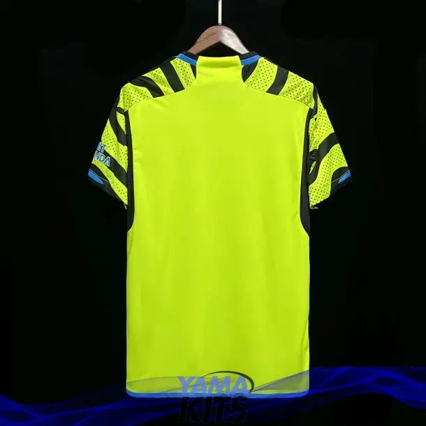 Maillot Arsenal extérieur "Vert, Fluo" 2024/2025 YamaKits Foot