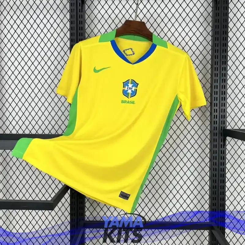 Maillot Brésil domicile "jaune" 2025/2026 YamaKits Foot