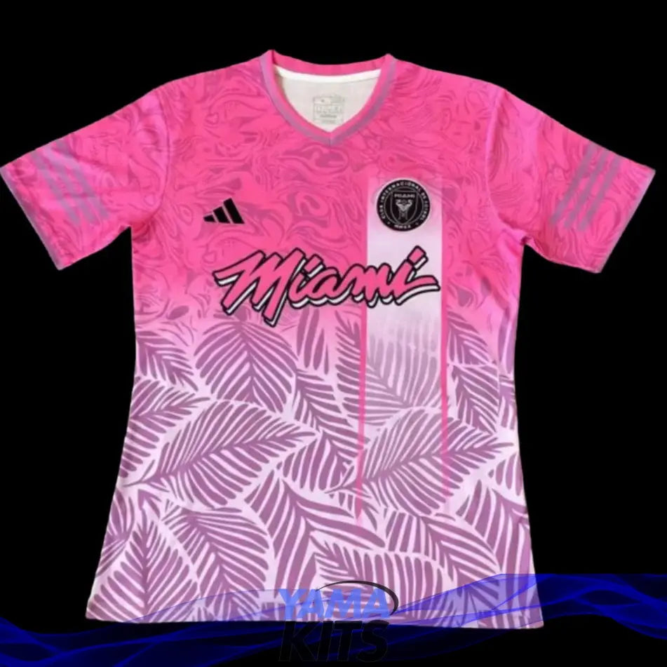Maillot Miami concept "Palmier, rose" 2025/2026 YamaKits Foot