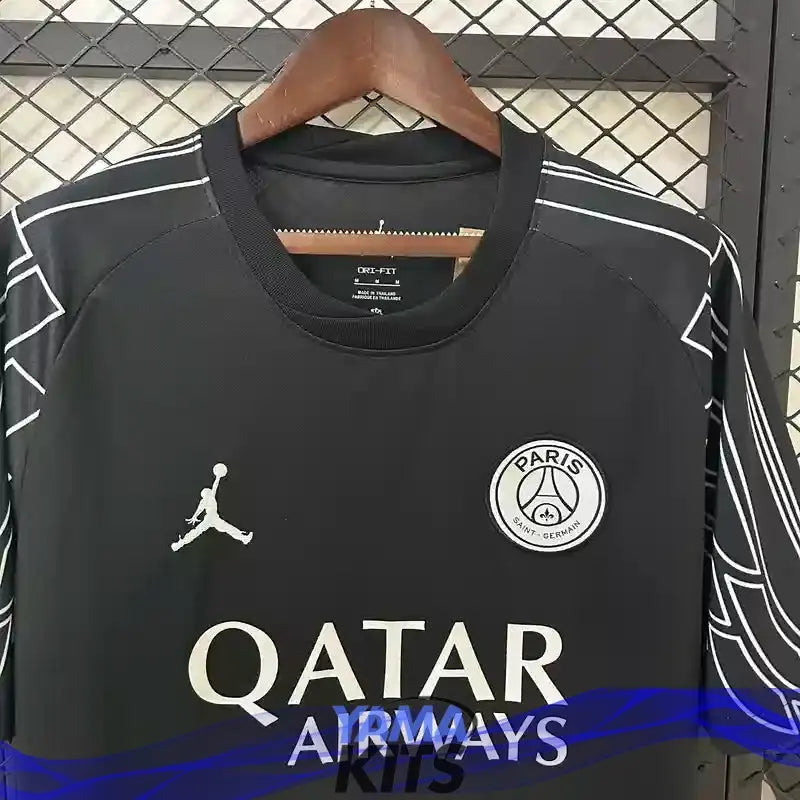 Maillot Paris SG concept « Jordan, noir » 2025/2026 YamaKits