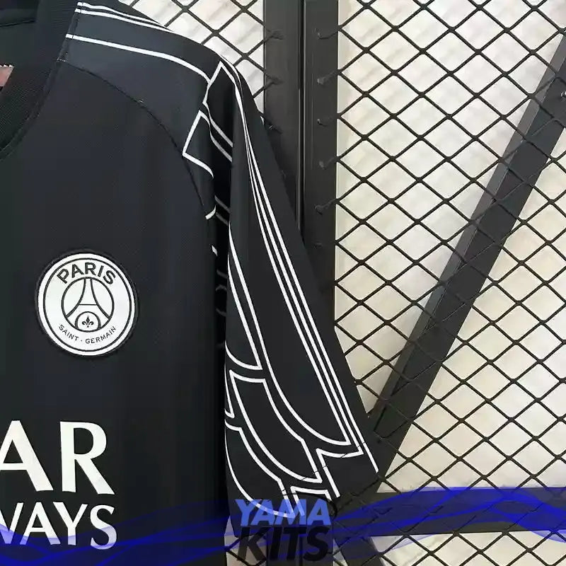 Maillot Paris SG concept « Jordan, noir » 2025/2026 YamaKits