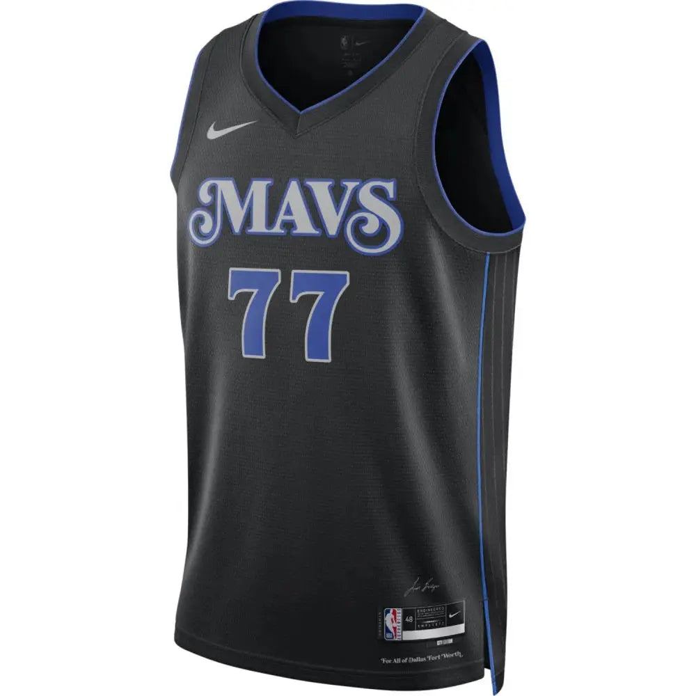 Maillot NBA Luka Doncic Dallas Mavericks Nike City Edition - YamaKits